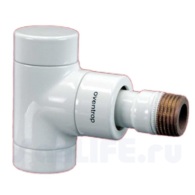 Oventrop Вентиль на обратную подводку "Combi E " угловой, белый 1/2 art 1166062 Oventrop Вентиль на обратную подводку "Combi E " угловой, белый 1/2 art 1166062