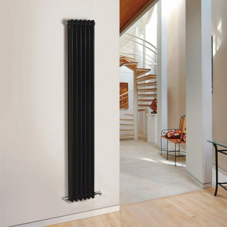 Радиатор Zehnder Charleston CH 2180/04 1270  RAL 9217 matt цвет Чёрный Радиатор Zehnder Charleston CH 2180/04 1270  RAL 9217 matt цвет Чёрный