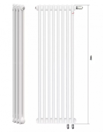  Zehnder Charleston Completto CH 2200/10 V001  RAL 9016