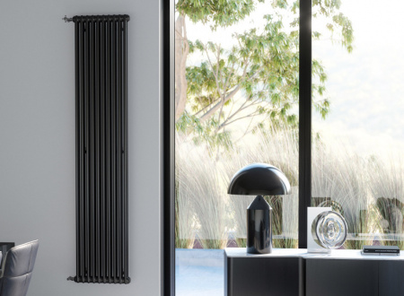 Радиатор Zehnder Charleston CH 2180/06 1270  RAL 9217 matt цвет Чёрный Радиатор Zehnder Charleston CH 2180/06 1270  RAL 9217 matt цвет Чёрный